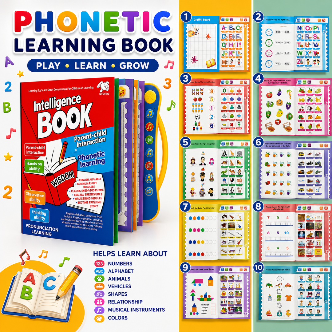 Intelligence Book Sound Book for Children